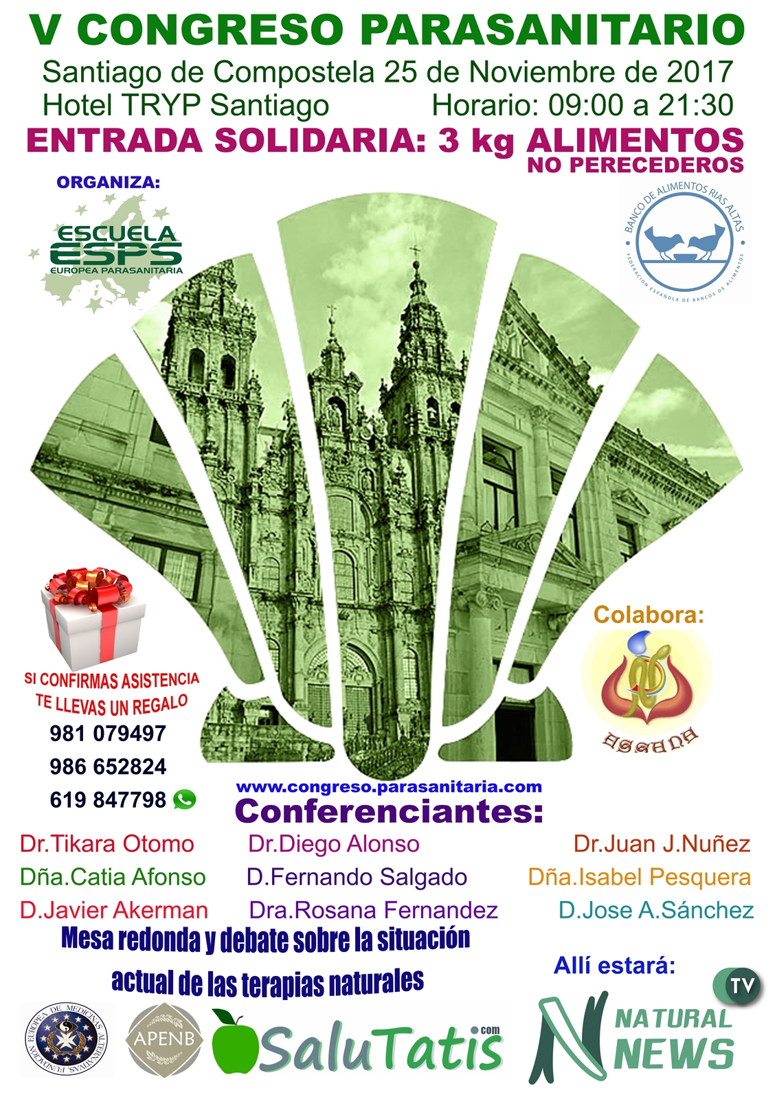Congreso solidario de técnicas parasanitarias en Galicia